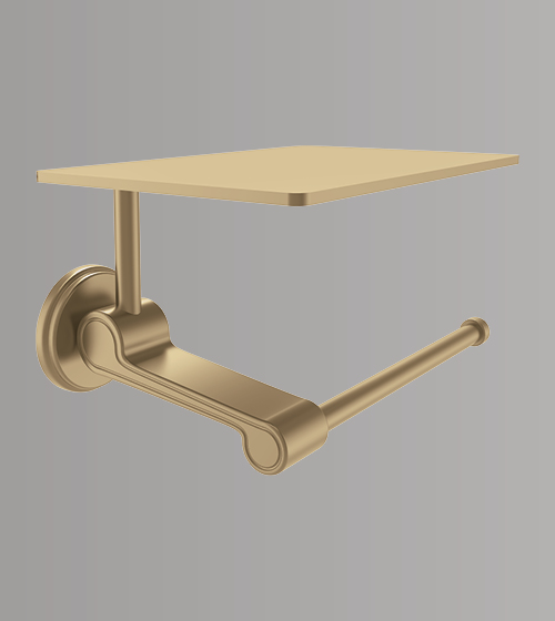 Brass Toilet Roll Holder   – Aquant India